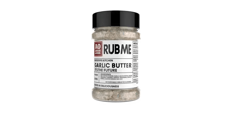 Angus & Oink Garlic Butter Seasoning 200g, rubs & sauces, butcher prepared, Bromfields Butchers