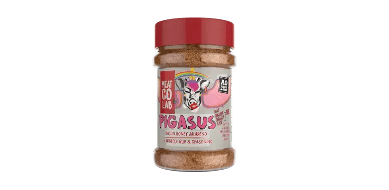 Angus & Oink Pigasus Bacon Honey Jalapeño Rub 200g, rubs & sauces, butcher prepared, Bromfields Butchers