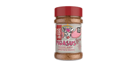 Angus & Oink Pigasus Bacon Honey Jalapeño Rub 200g - Bromfields Online Butchers