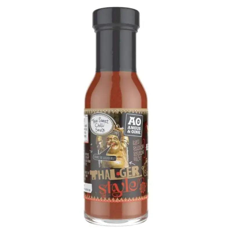 Angus & Oink Thai-Ger Style Sweet Chilli Sauce 300ml, rubs & sauces, butcher prepared, Bromfields Butchers
