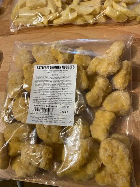 Battered Chicken Nuggets - Bromfields Online Butchers UK