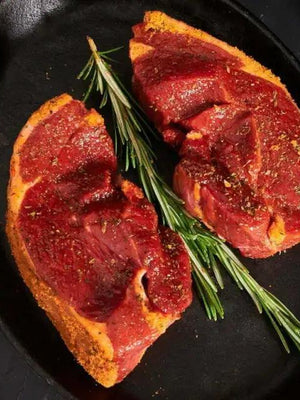 Boneless Minted Lamb Steaks 2 x 227g