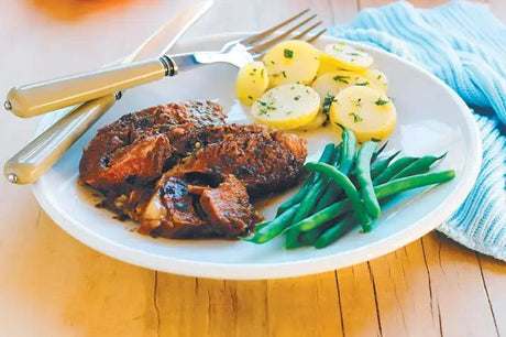 Boneless Minted Lamb Rump Steaks 2 x 227g - Bromfields Butchers