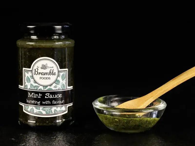 Bramble Foods Mint Sauce 190g, deli, butcher prepared, Bromfields Butchers