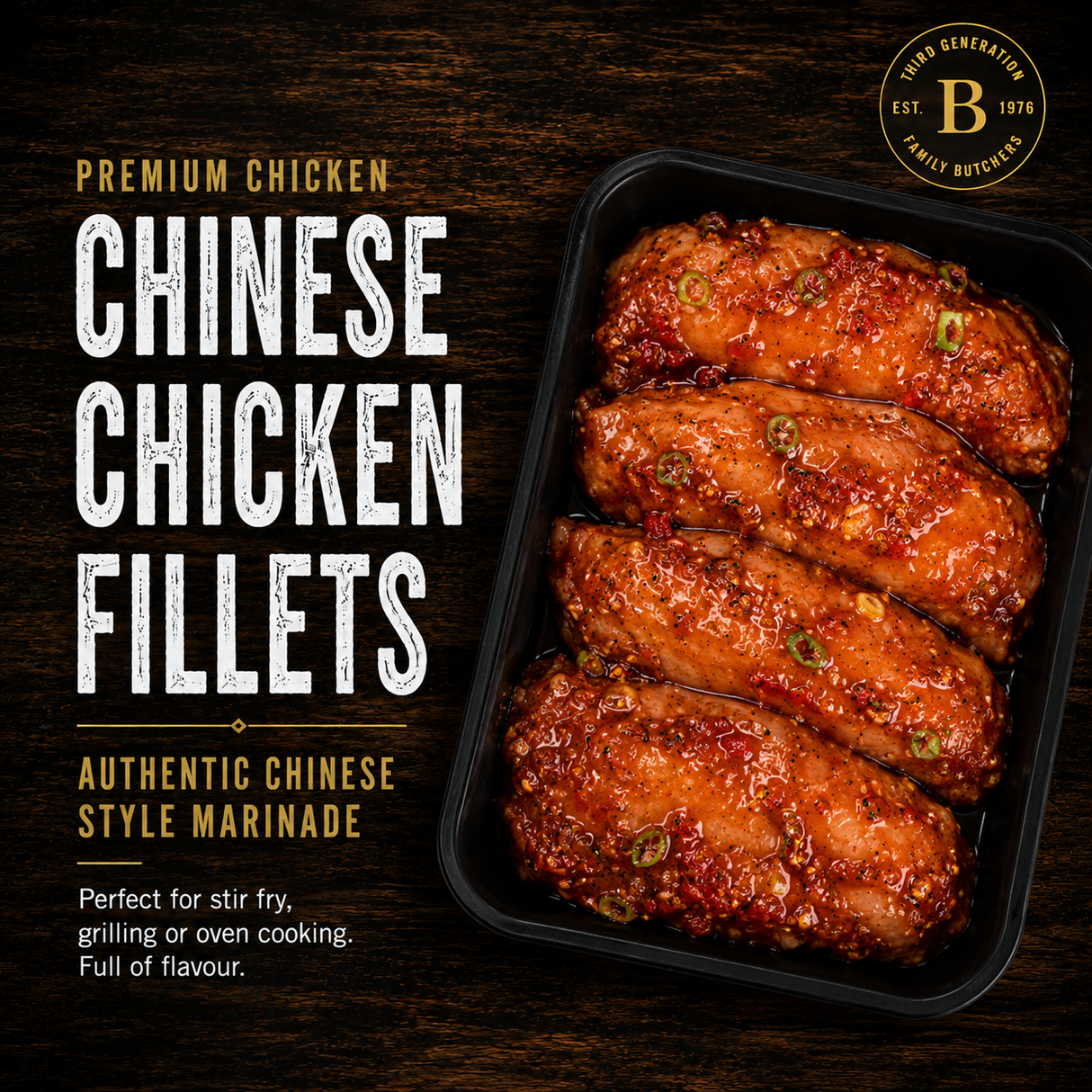 Chinese Chicken Fillets 800g