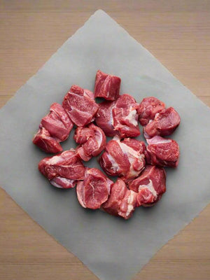 Perfectly Trimmed Diced Lamb