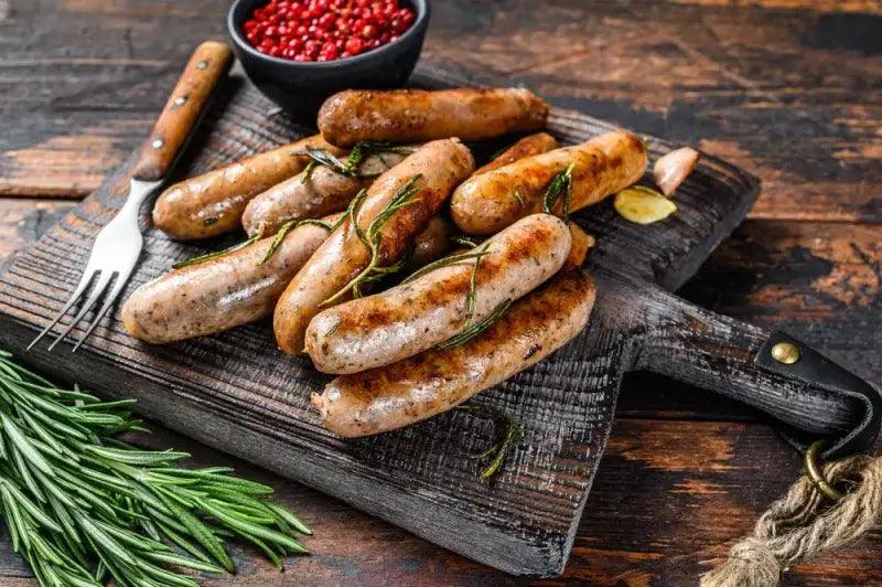 Farm House Pork Sausages 6's, sausages, butcher prepared, Bromfields Butchers