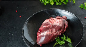 Whole Ox Heart, beef, butcher prepared, Bromfields Butchers