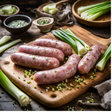 Gourmet Pork Stilton & Asparagus Sausages 6’s - Bromfields Online Butchers