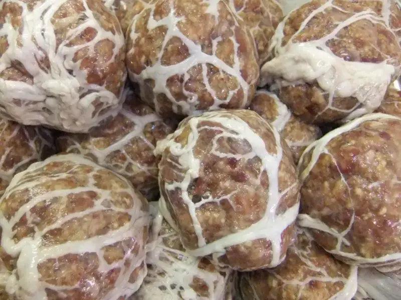 Homemade Pork Faggots 4's - Bromfields Online Butchers UK