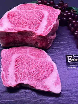 Japanese A5 Wagyu Ribeye Steak BMS 8-12