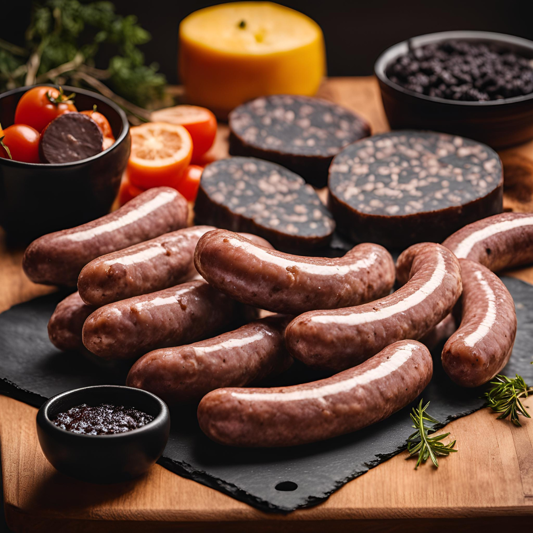 Pork & Black Pudding Sausages 6's