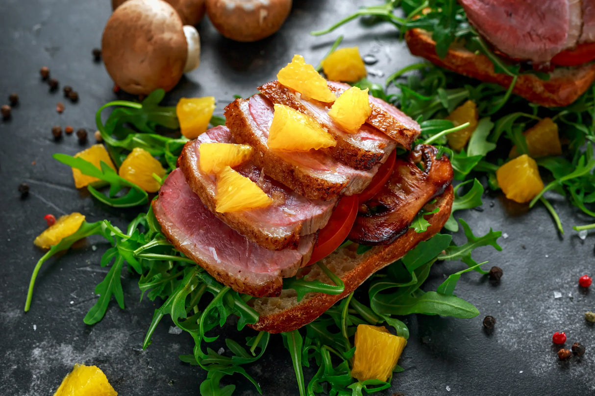 Smoked Duck Breast 1 x 170g, game, butcher prepared, Bromfields Butchers