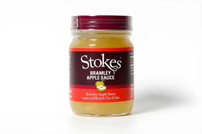 Stokes Traditional Apple Sauce with British Dry Cider 240g, deli, butcher prepared, Bromfields Butchers