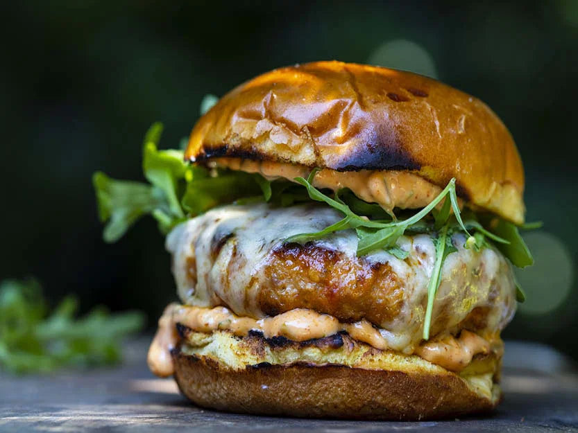 Wild Boar Burgers, exotic meats, butcher prepared, Bromfields Butchers