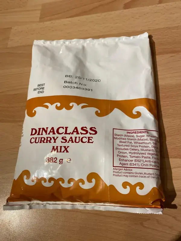 Dinaclass Chip Shop Curry Sauce Mix 382g - Deli