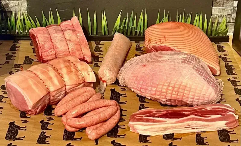 Christmas Hamper Early Bird Special, meat packs, butcher prepared, Bromfields Butchers