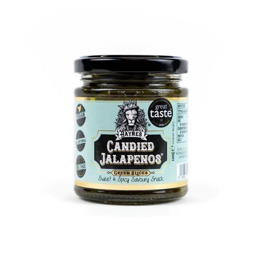 Haynes Gourmet Candied Jalapeños Green