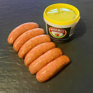 Marmite & Cheddar Pork Sausage 6's