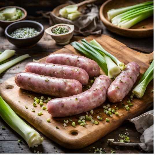 Pork Leek & Stilton Sausages 6's