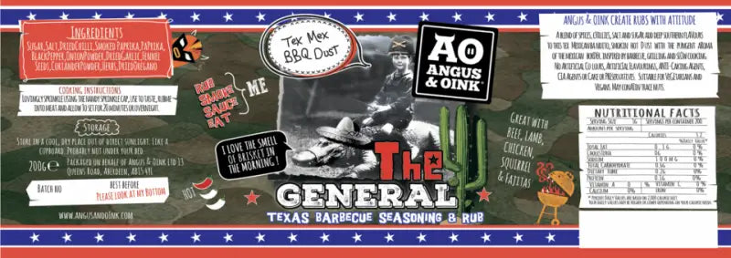 The General - Tex Mex BBQ Dust 200g