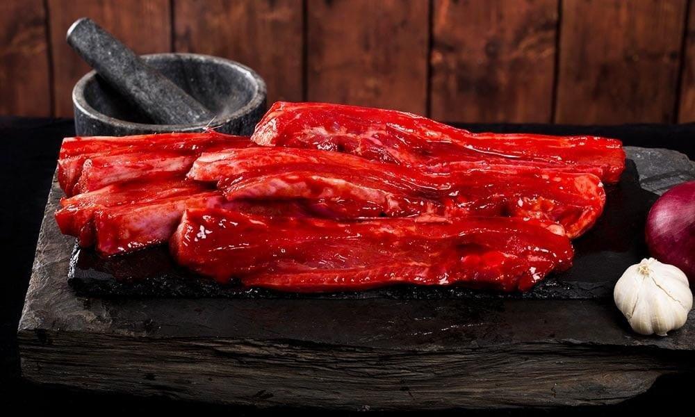 Flavoured Meaty Pork Ribs 900g / 2lb - Bromfields-Butchers 