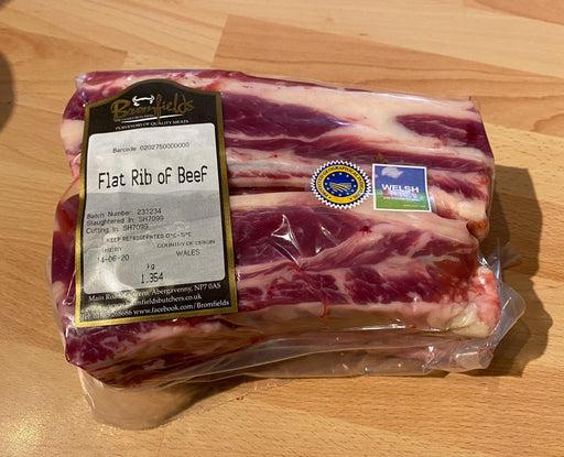 Flat Rib of Beef/ Short Rib - Bromfields-Butchers 